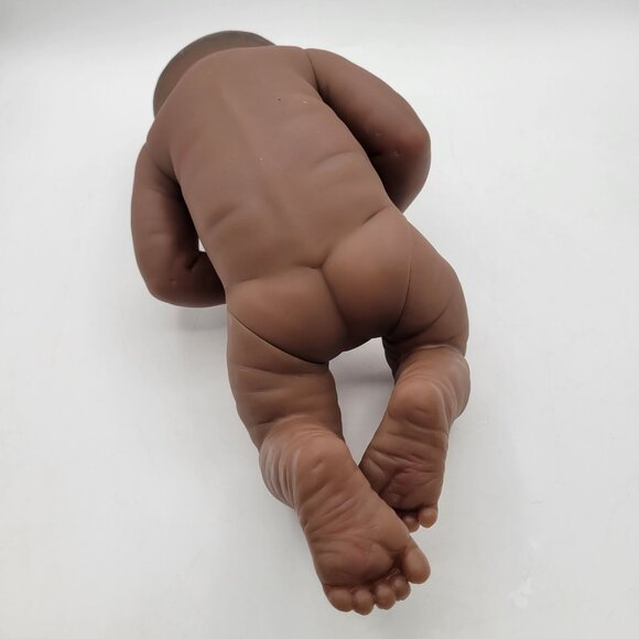 Berenguer AA Newborn Baby Doll 13" Vinyl Newborn Realistic Lifelike Reborn Brown - Picture 11 of 13
